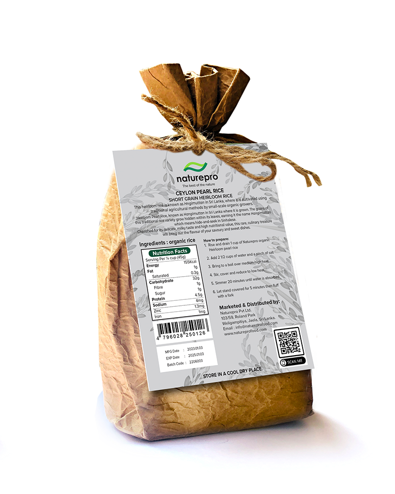 Ceylon Rice Ceylon Pearl Rice(HANGIMUTTAN) – naturepro